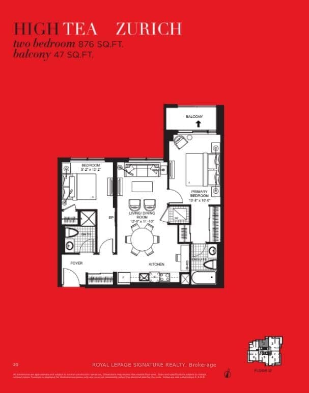 #1202 - 2 Teagarden Court