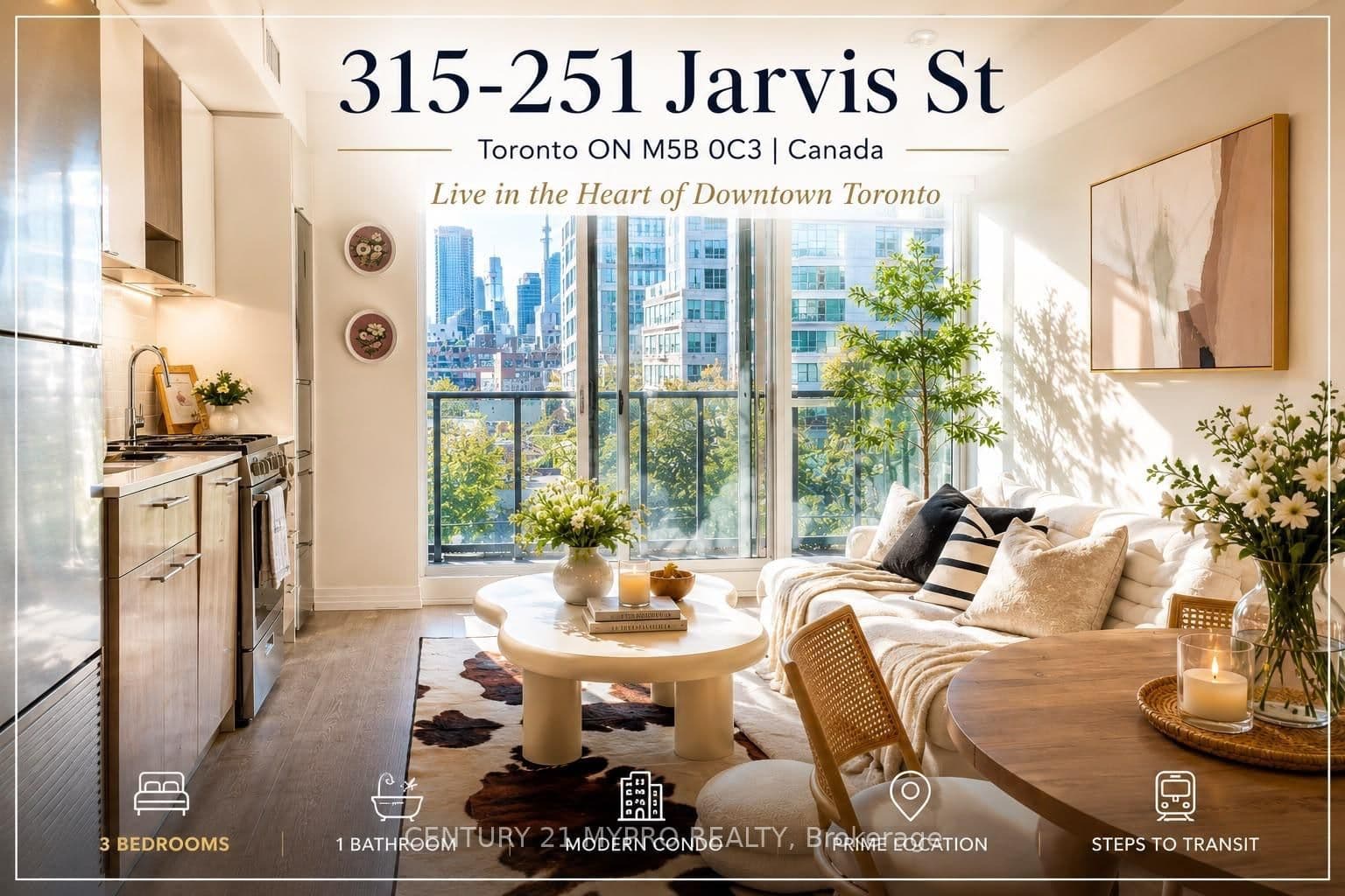 #315 - 251 Jarvis Street