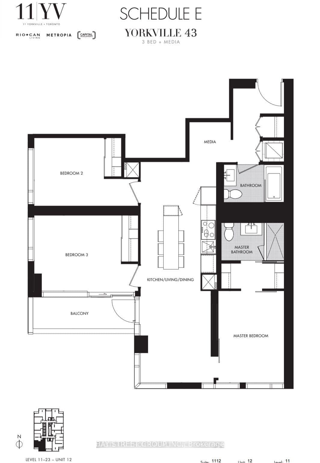 11 Yorkville Avenue, Unit 2312 thumbnail 4