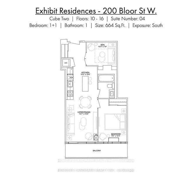 200 Bloor Street W, Unit 1004 thumbnail 7