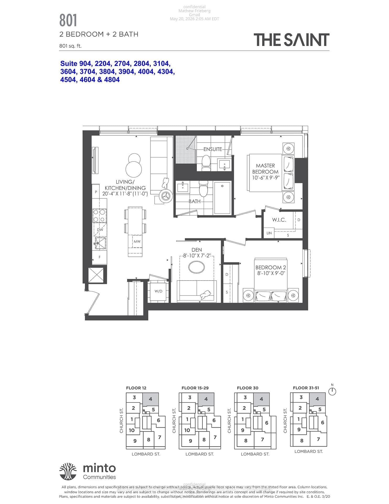 #2204 - 89 Church Street