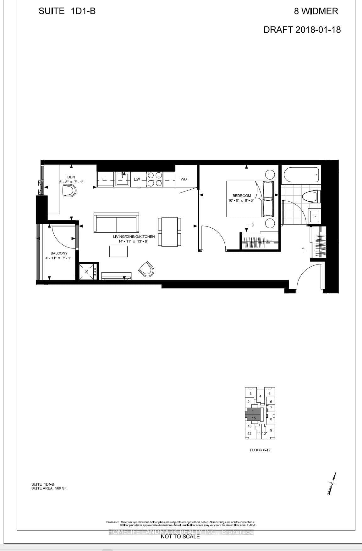 8 Widmer Street, Unit 601 thumbnail 19