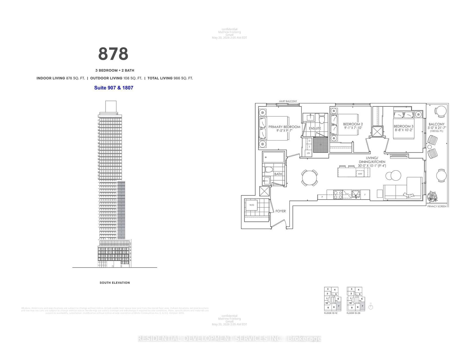 89 Church Street, Unit 907