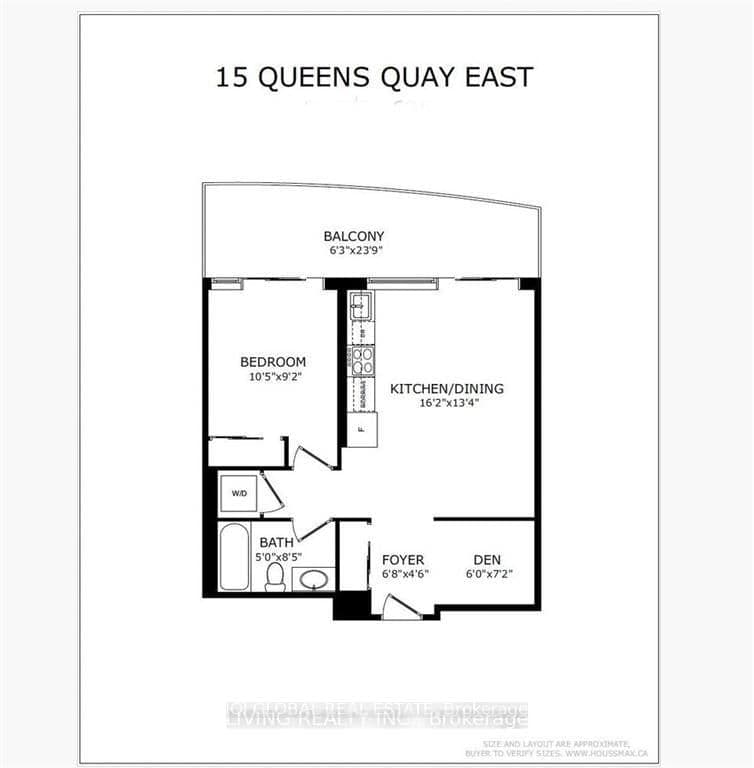 15 Queens Quay Street E, Unit 2205 thumbnail 21