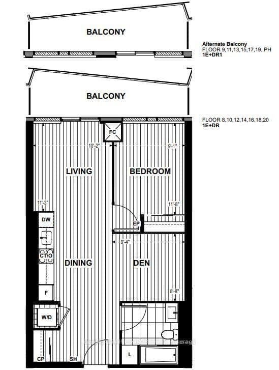 480 Front Street W, Unit 1210 thumbnail 13
