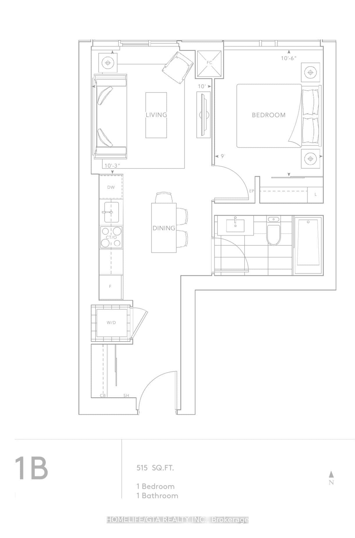 470 Front Street W, Unit 1709 thumbnail 6
