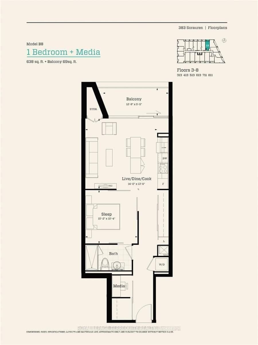 383 Sorauren Avenue, Unit 413 thumbnail 16