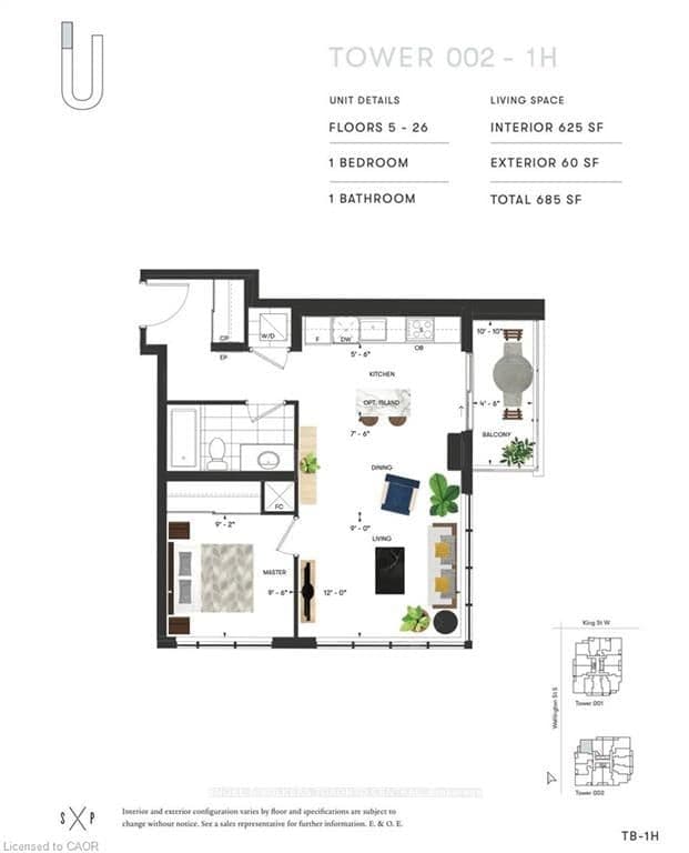 15 Wellington Street S, Unit 1212 thumbnail 8