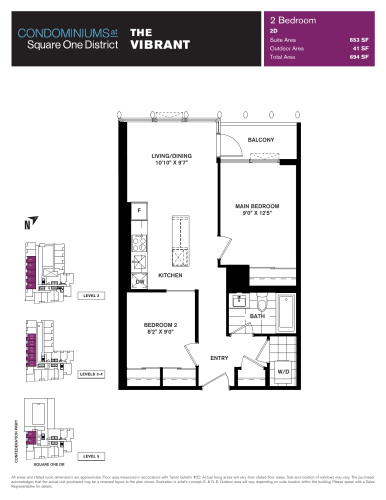 The Vibrant floor plan