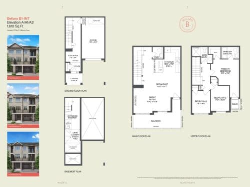 Bellagio B1 (Interior) floor plan