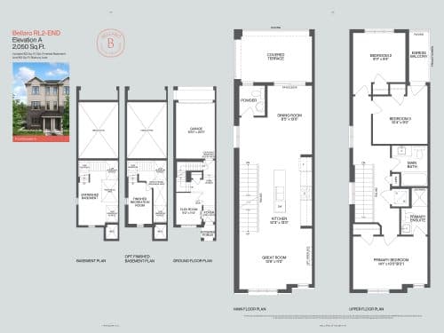 Rialto RL2 (End) floor plan