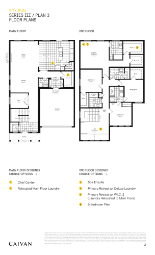 Series III / Plan 3 floor plan